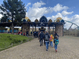 First entrance gate to the Toverland theme park