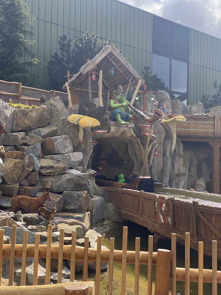 The Expedition Zork attraction at the Wunderwald section at the Toverland theme park