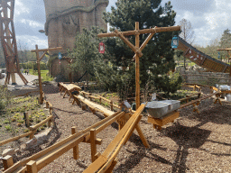 The Maximus` Wunderball attraction at the Wunderwald section at the Toverland theme park