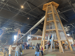 The Kletterabenteuer attraction at the Wunderwald section at the Toverland theme park