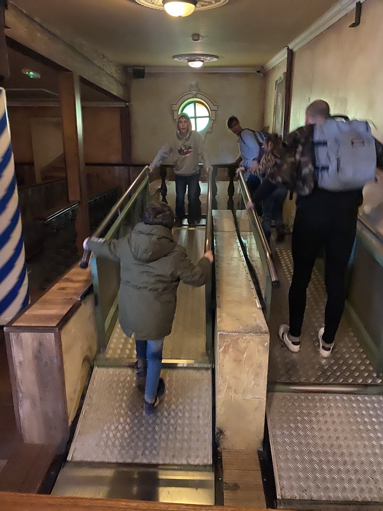 Max at the Villa Fiasko attraction at the Wunderwald section at the Toverland theme park