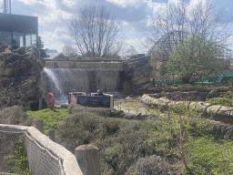 The Djengu River and Booster Bike attractions at the Magische Vallei section and the Troy attraction at the Ithaka section at the Toverland theme park