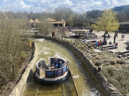 The Djengu River and Katara Fountain of Magic attractions at the Magische Vallei section at the Toverland theme park