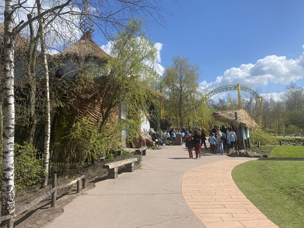 The Dwervelwind attraction at the Magische Vallei section at the Toverland theme park
