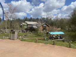 The Merlin`s Quest attraction at the Avalon section at the Toverland theme park