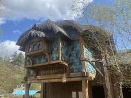 Front of the Merlin`s Quest attraction at the Avalon section at the Toverland theme park