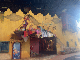 Front of the Bazaar shop at the Land van Toos section at the Toverland theme park