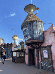 Front of the Mañana restaurant at the Port Laguna section at the Toverland theme park