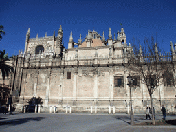 The south side of the Seville Cathedral