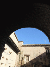 Gate from the Sala de Justicia room to the Patio del Yeso courtyard at the Alcázar of Seville