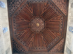 Ceiling of the Sala de Justicia room at the Alcázar of Seville