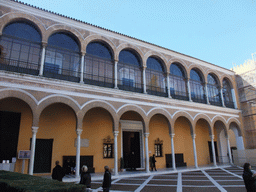 Front of the Cuarto del Almirante at the Alcázar of Seville