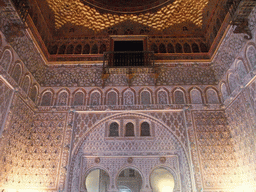 The Salón de Embajadores room at the Palace of King Peter I at the Alcázar of Seville