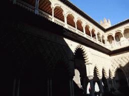 The Patio de las Doncellas at the Palace of King Peter I at the Alcázar of Seville