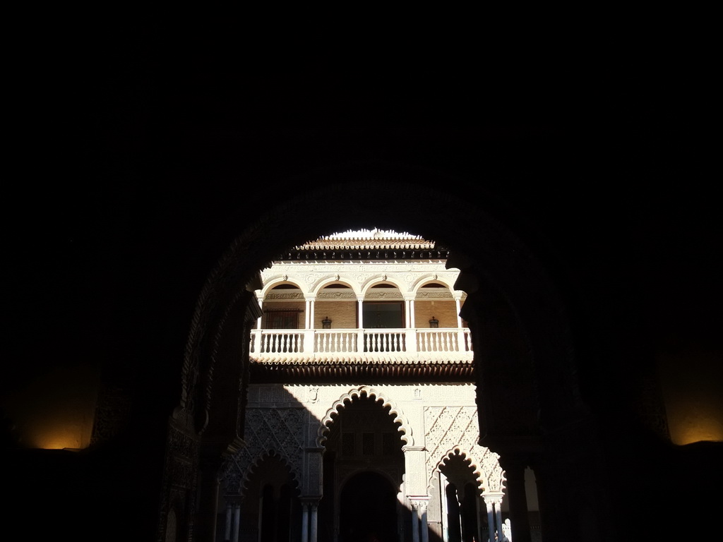 Gate to the Patio de las Doncellas at the Palace of King Peter I at the Alcázar of Seville