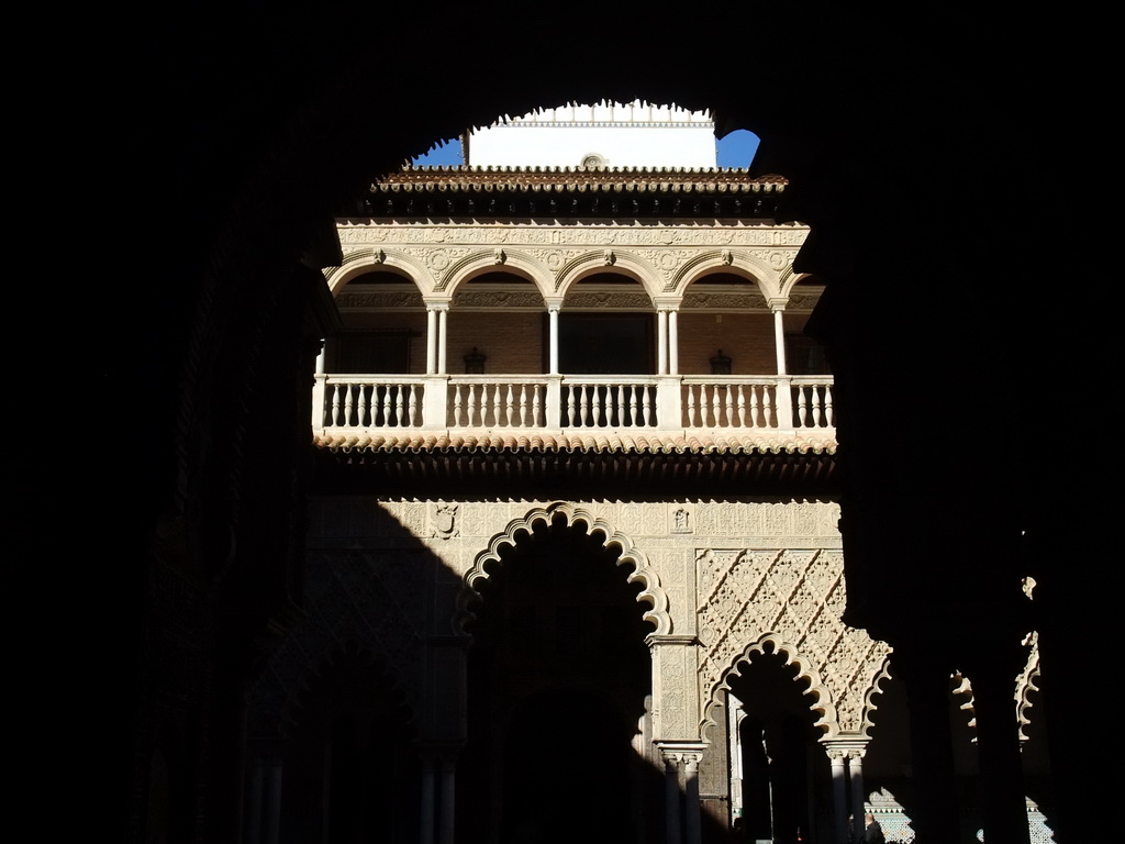 Gate to the Patio de las Doncellas at the Palace of King Peter I at the Alcázar of Seville