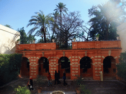 The Jardín de Troya garden at the Alcázar of Seville