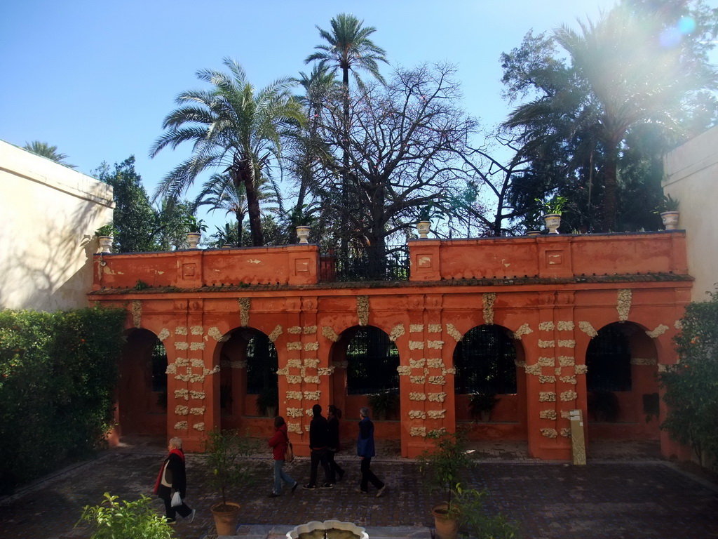 The Jardín de Troya garden at the Alcázar of Seville