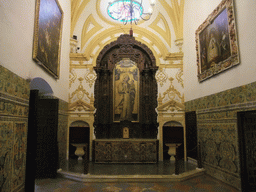 The Virgen de la Antigua at the Capilla del Palacio Gótico at the Alcázar of Seville