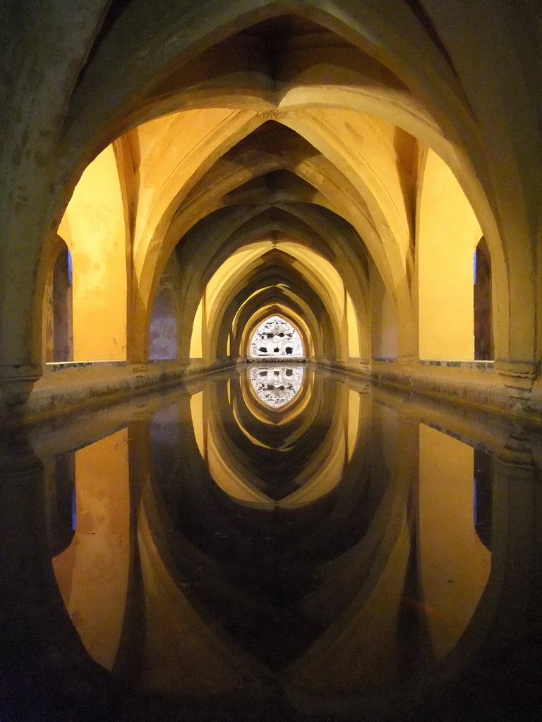 The Baños de Doña María de Padilla baths at the Alcázar of Seville