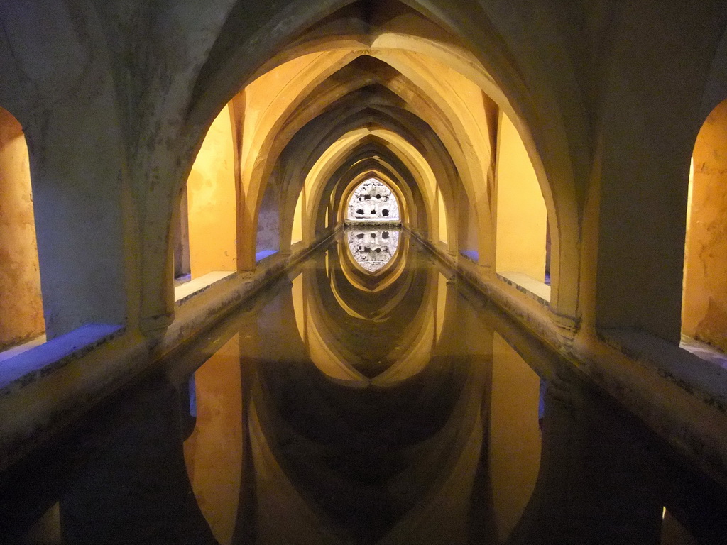 The Baños de Doña María de Padilla baths at the Alcázar of Seville