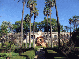 The Galeria del Grutesco gallery at the Gardens of the Alcázar of Seville
