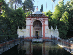 Fountain at the Gardens of the Alcázar of Seville