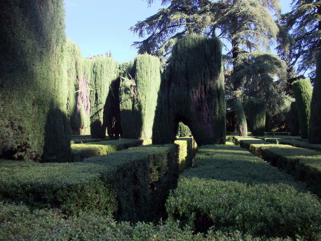 Labyrinth at the Gardens of the Alcázar of Seville