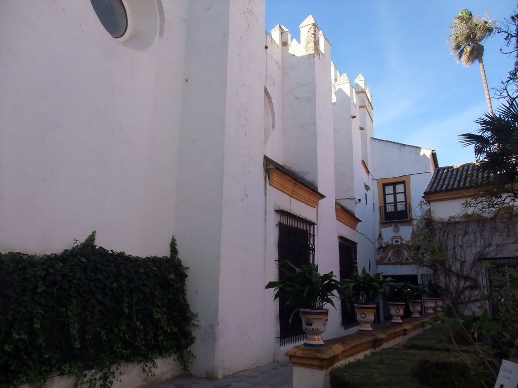 The Jardín del Chorrón garden at the Alcázar of Seville