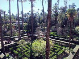 The Gardens of the Alcázar of Seville, viewed from the Galeria del Grutesco gallery