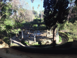 Platform at the Gardens of the Alcázar of Seville