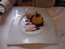 Dessert in the Restaurante El Giraldillo