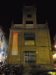 Artisan market of El Postigo, by night