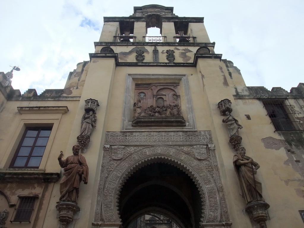 Puerta del Perdón gate to the Patio de los Naranjos courtyard of the Seville Cathedral