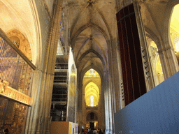 Northern nave of the Seville Cathedral