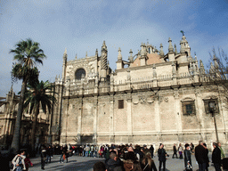 South side of the Seville Cathedral