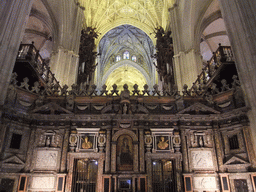 The trascoro (retrochoir) and the nave of the Seville Cathedral