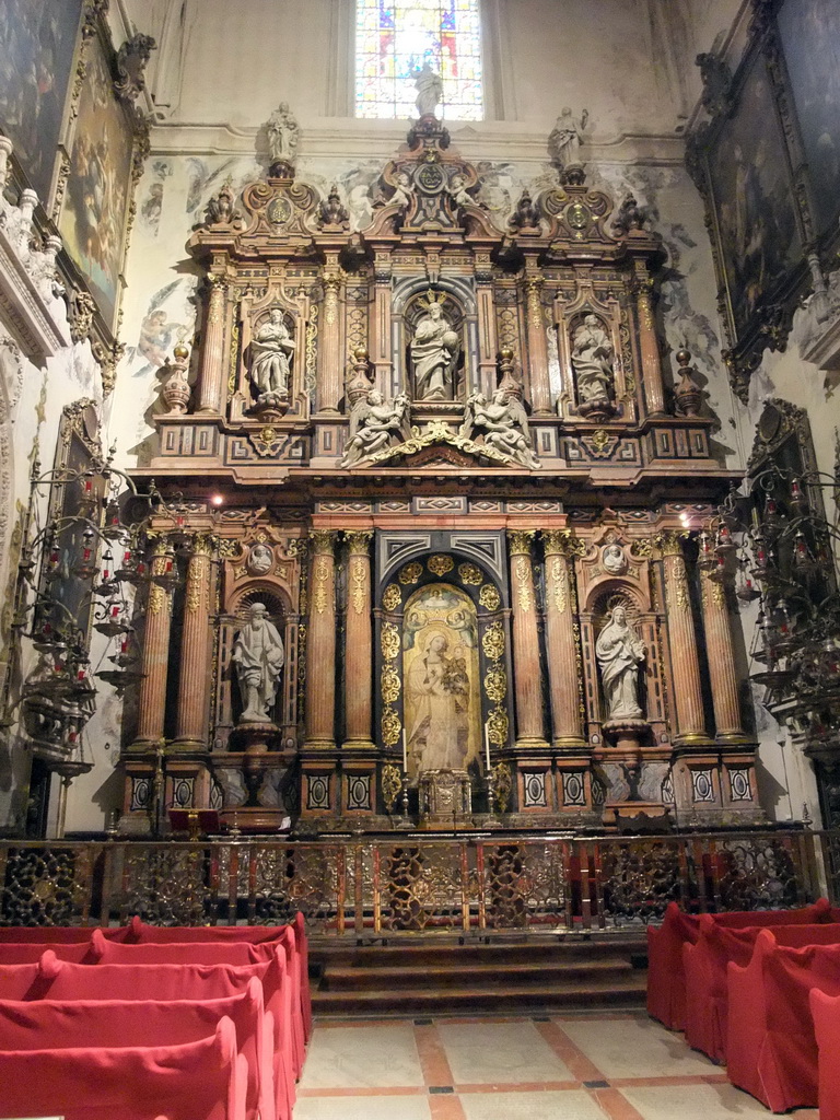 The Capilla de la Antigua at the Seville Cathedral