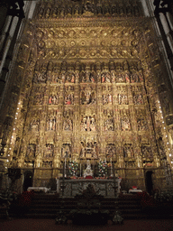 Altarpiece of Pierre Dancart, at the Capilla Mayor at the Seville Cathedral
