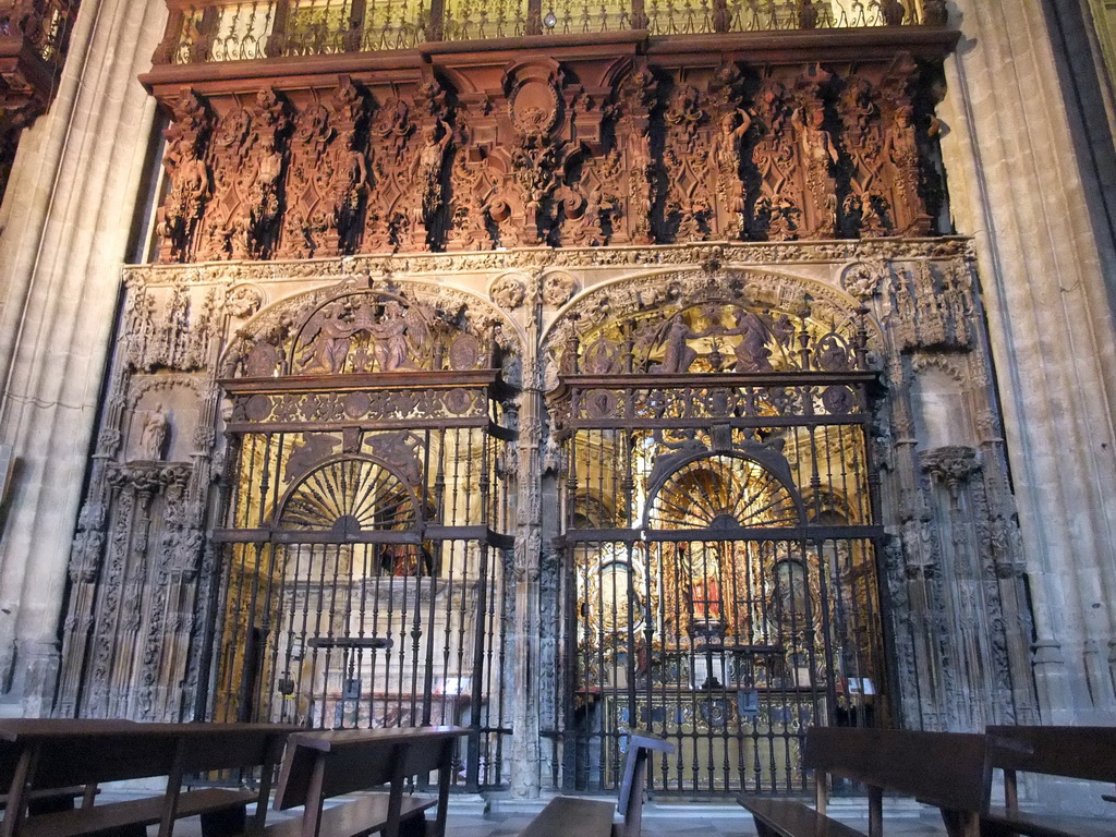 North side of the choir at the Seville Cathedral