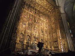 Altarpiece of Pierre Dancart, at the Capilla Mayor at the Seville Cathedral