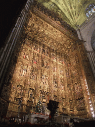 Altarpiece of Pierre Dancart, at the Capilla Mayor at the Seville Cathedral