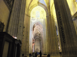 Northern nave of the Seville Cathedral