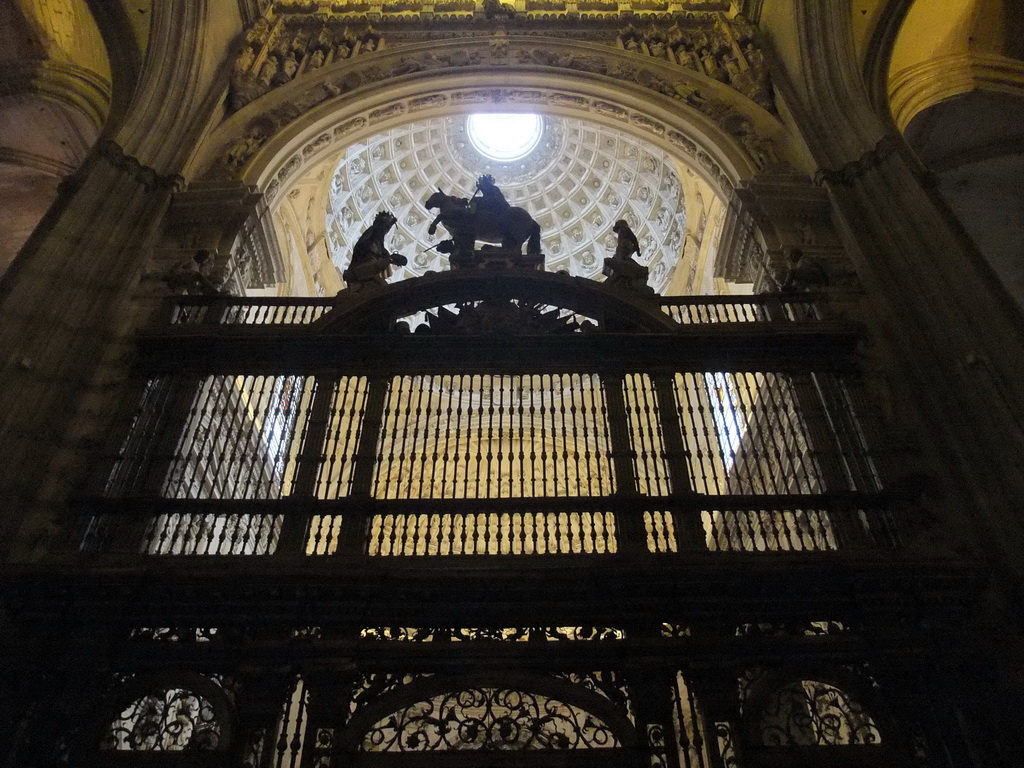 The gate to the Capilla Real at the Seville Cathedral