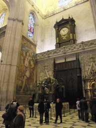 Tomb of Christopher Columbus at the Seville Cathedral