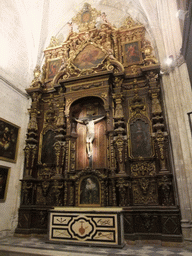 Altarpiece at the Capilla de los Dolores at the Seville Cathedral