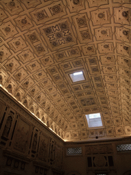 Ceiling of the Patio del Cabildo y Antecabildo courtyard at the Seville Cathedral