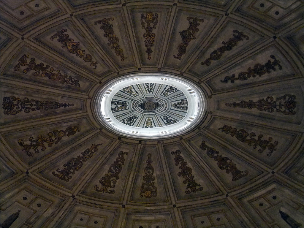 Ceiling of the Sala Capitular room at the Seville Cathedral