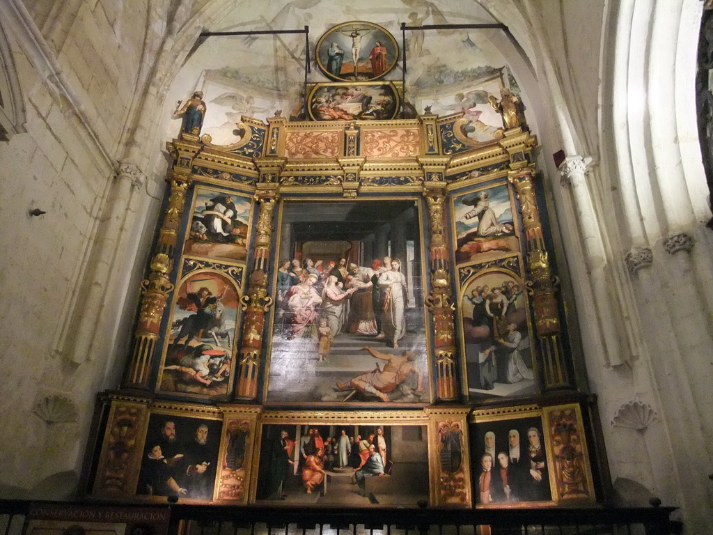 Altarpiece in the Capilla del Mariscal at the Seville Cathedral