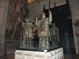 Tomb of Christopher Columbus at the Seville Cathedral